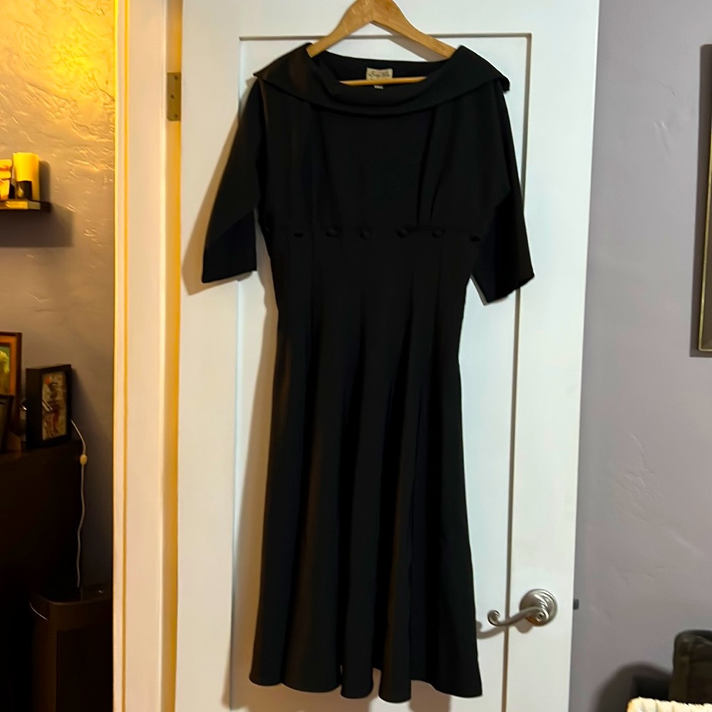 Black Lindy Bop size 18 dress
